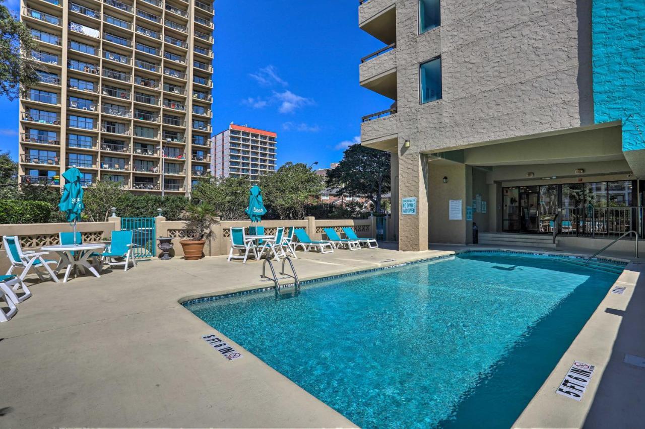 Myrtle Beach Condo With Pool Access Walk To Beach! Eksteriør billede